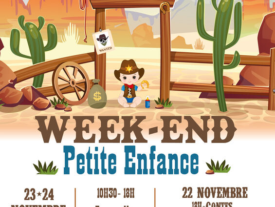 Affiche du week-end petite enfance