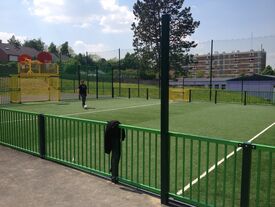 Le plateau multisports d'Avesnes sur Helpe, cité Verdun