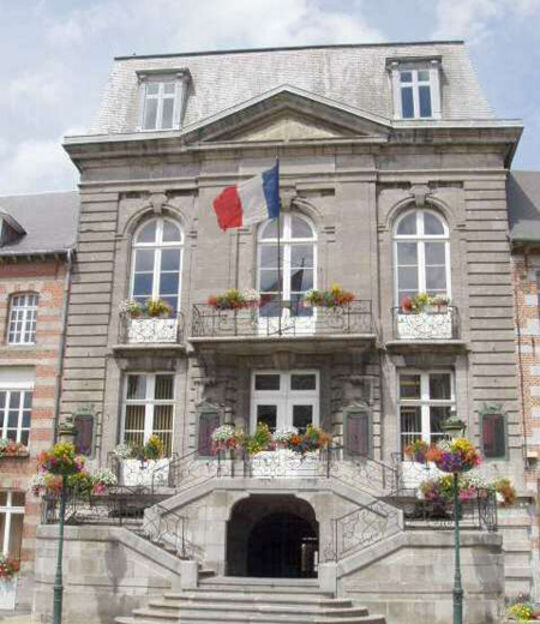 La mairie d'Avesnes sur Helpe