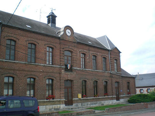 La mairie d'Hestrud