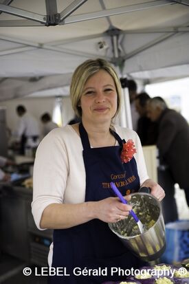 Claire, participante au concours de cuisine