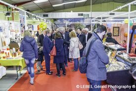 Les allées commerçantes de la Foire 